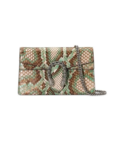 Dionysus python super mini bag 